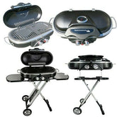 Tower T978522 Tourer Two Burner Gas BBQ, Portable Design, Porcelain Enamel Coate