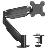 SUPTEK Basics Single Monitor Stand with Height Adjustable Arm Mount