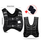 SPORTNOW Weighted Fitness Vest with Reflective Strips
