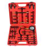 DAYUAN 17 pc Diesel Engine Compression Tester Kit Tool Set Automotive Compressor