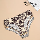 Animal print underwear65477