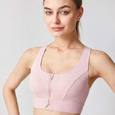 Front Zip Adjustable Sports Bra52142
