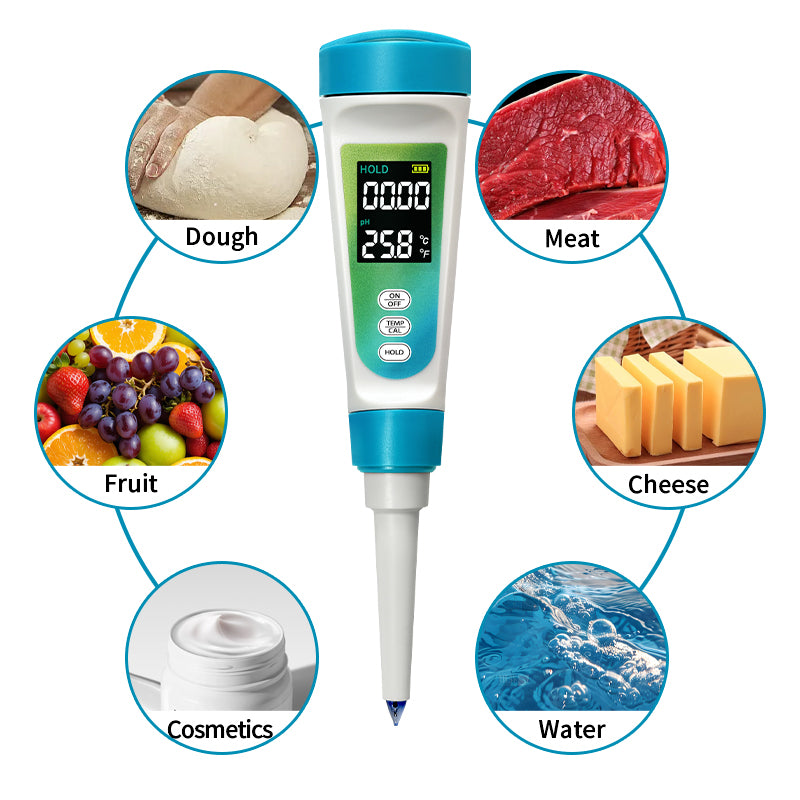 YINMIK Food pH Meter Extra Probe for Accurate Testing