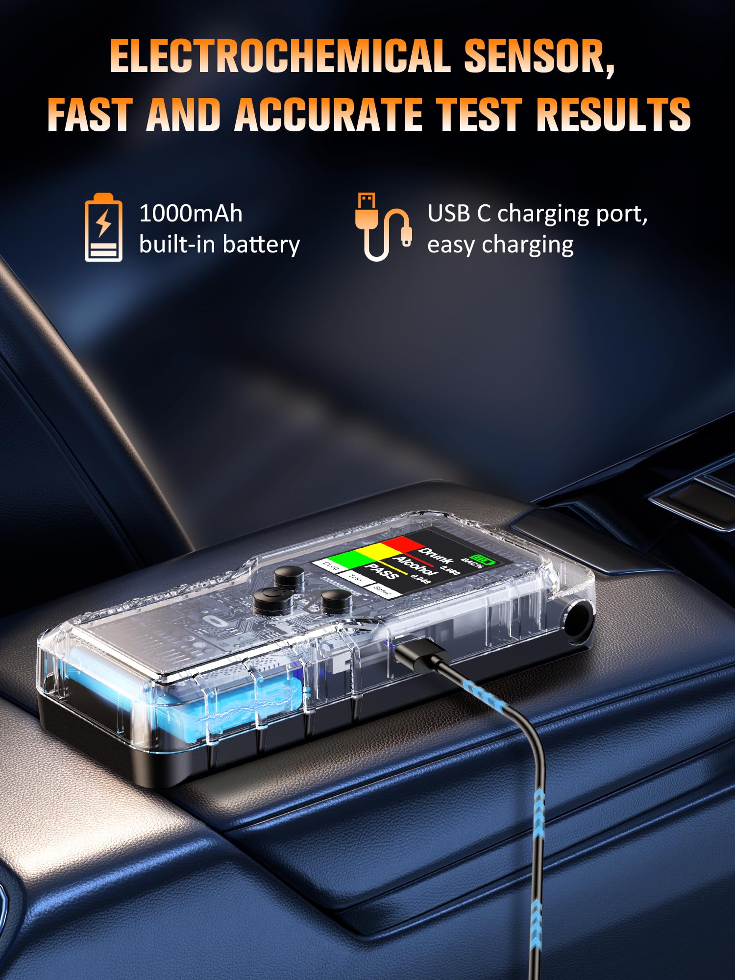 why electrochemical sensor better - close-up detail and build quality | JINPINZ UK