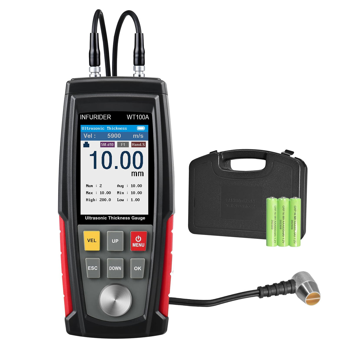 INFURIPAINT Ultrasonic Thickness Gauge