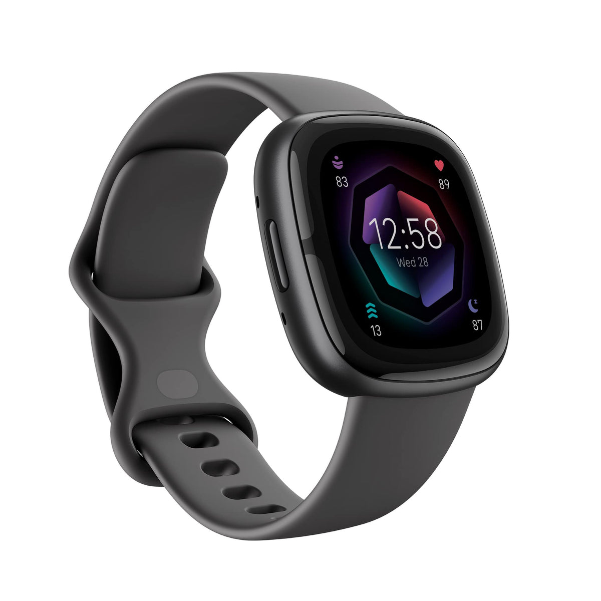 Fitbit Sense 2 Smartwatch with GPS, ECG, Stress & Sleep Tracking, 6+ Day Battery, Bluetooth Calls, 50m Water Resistant, iOS & Android Compatible, Includes 6-Month Premium