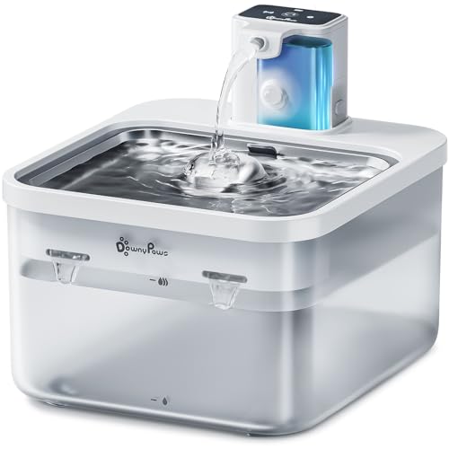 DOWNYPAWS Wireless pet Water Fountain for Drinking