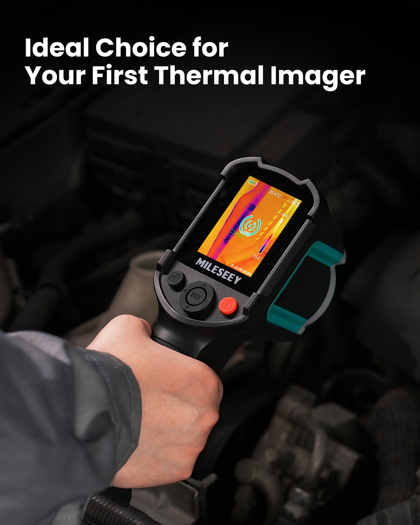 thermal imaging camera - in use real-world setting | MILESEEYTHERMAL UK