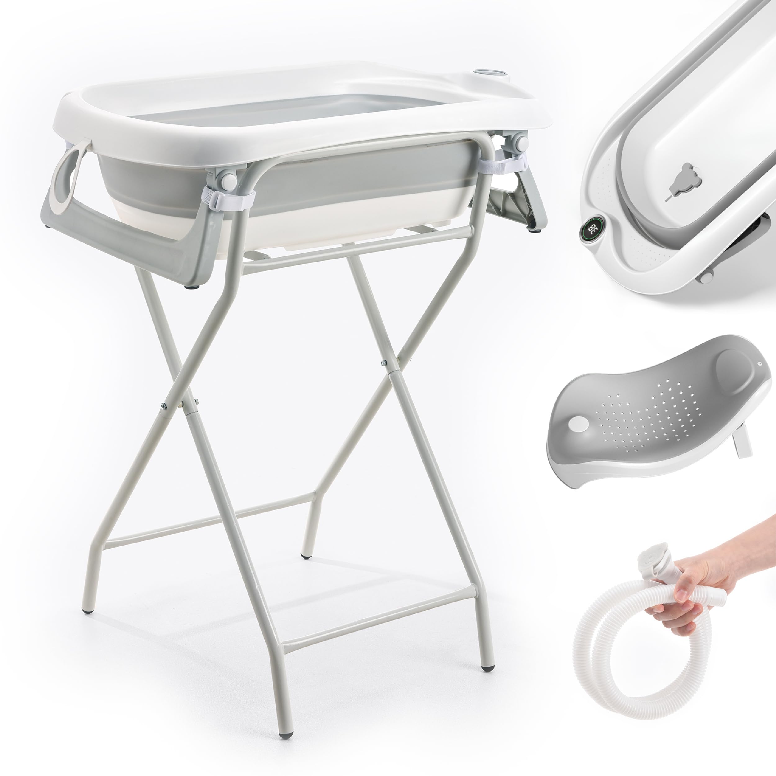 foldable baby bath - complete package contents | SUPERBEBEBE UK