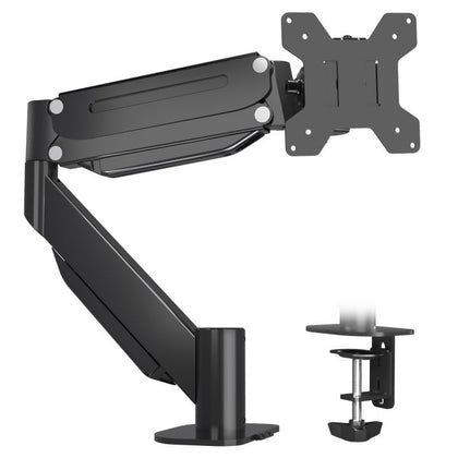 SUPTEK Basics Single Monitor Stand with Height Adjustable Arm Mount