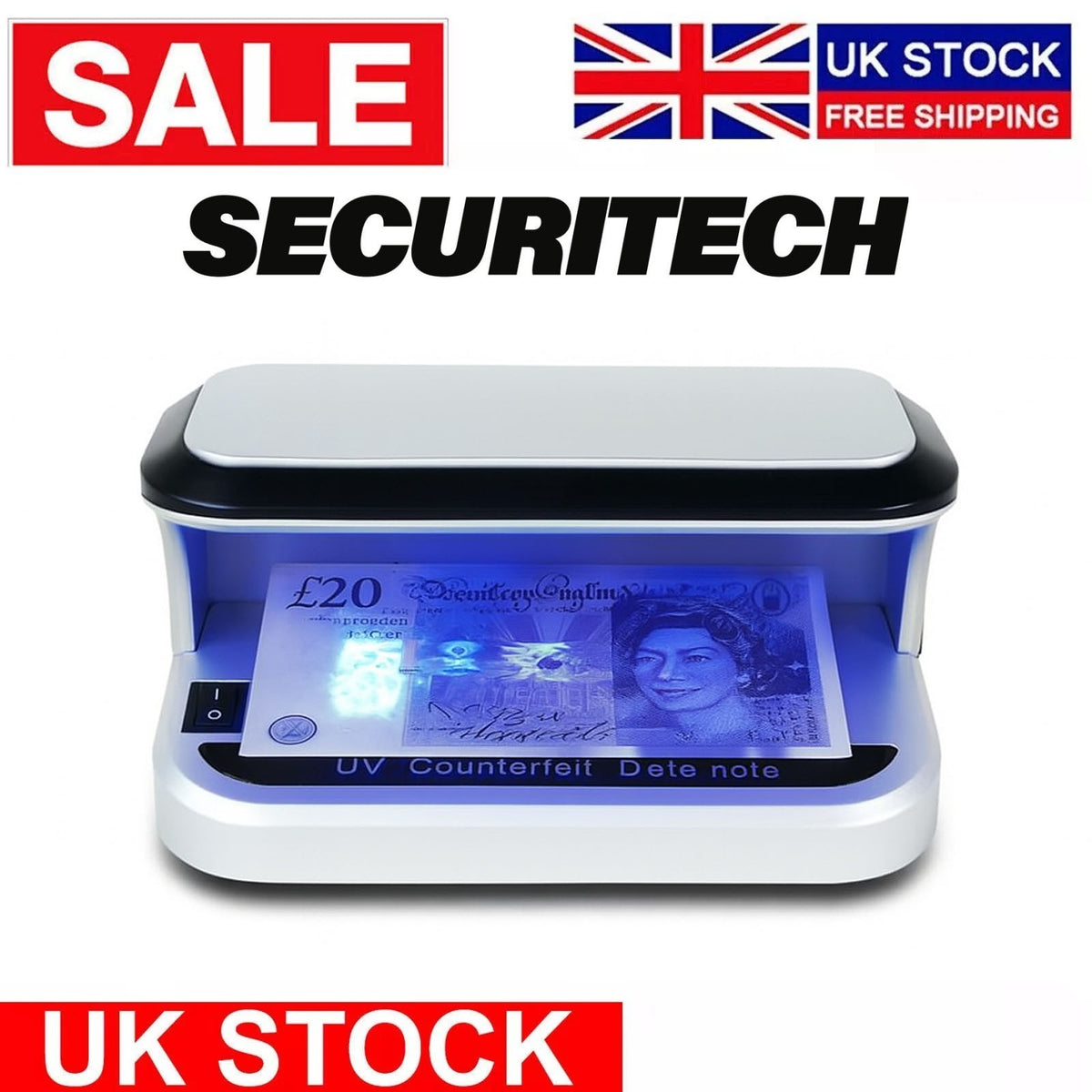 UVNOTEGUARD UV Money Checker Compact Fraud Defence