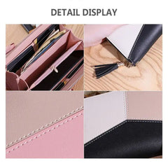 Women Modern Fashionable Coin Purse, Faux Leather Simple Wallet, Multi Purse With Zipper