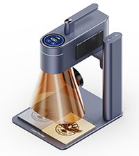 LaserPecker LP5 20W Fiber &amp; Diode Dual Laser Engraver with Rotary Extension