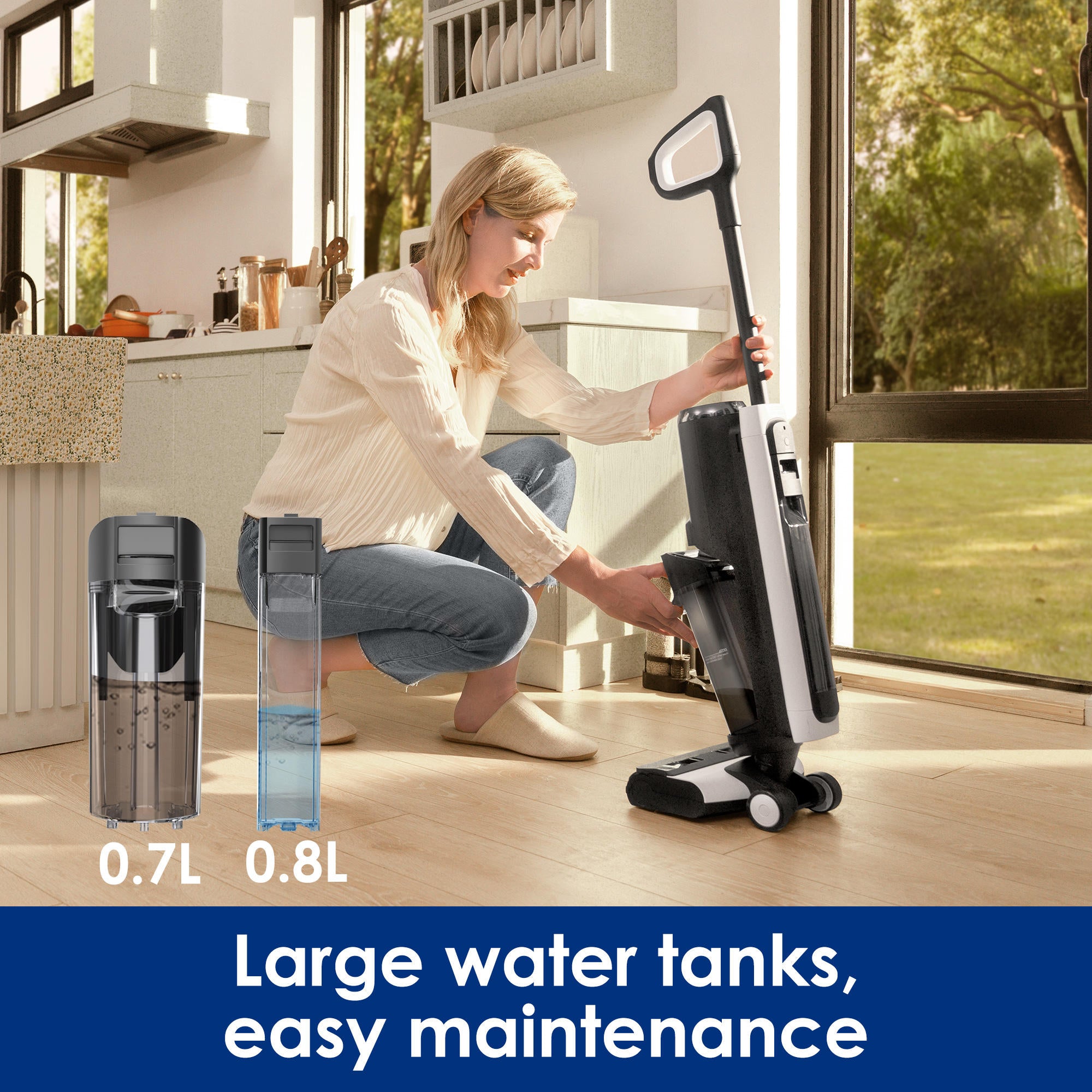 vacuum cleaner - in use real-world setting | TINECOVAC UK