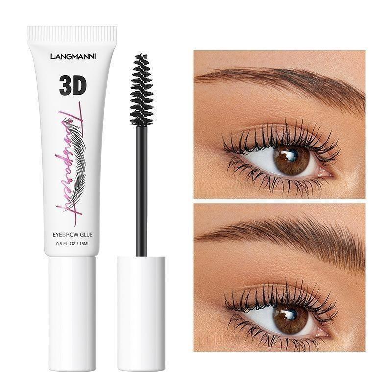 3D Eyebrow Gel Natural Brow Definition Cream Transparent Colourless Brow Makeup