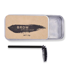 Eyebrow Styling Soap Eyebrow Powder Kit 20g Colorless Lasting Brows Makeup Balm Styling Eyebrow Shaping Dye Cream