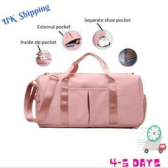 Hand Luggage Bag Cabin Bag 40x20x21 Waterproof Handbag For Ryanair Travel Bag Lightweight Carry On Bag For Overnight, Holiday, Shopping, Weekend, Outing