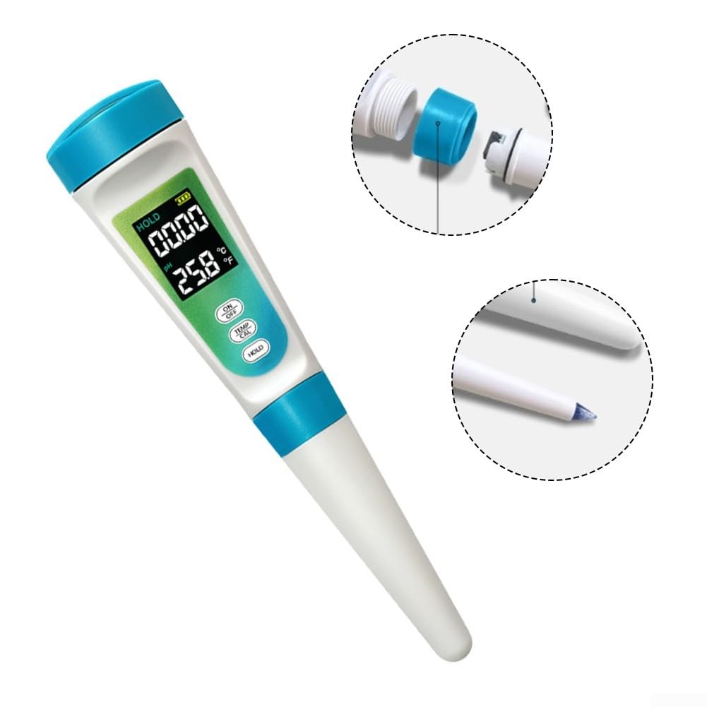 food ph meter - close-up detail and build quality | YINMIK UK
