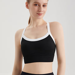 Colorblock Adjustable Sports Bra