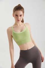 Colorblock Adjustable Sports Bra