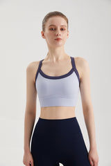 Colorblock Adjustable Sports Bra