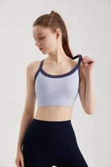 Colorblock Adjustable Sports Bra