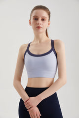 Colorblock Adjustable Sports Bra