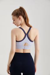 Colorblock Adjustable Sports Bra