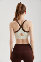 Colorblock Adjustable Sports Bra