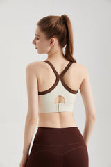 Colorblock Adjustable Sports Bra