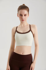 Colorblock Adjustable Sports Bra