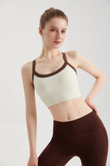 Colorblock Adjustable Sports Bra