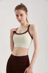 Colorblock Adjustable Sports Bra