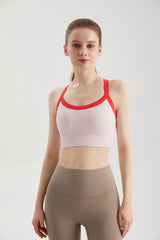 Colorblock Adjustable Sports Bra