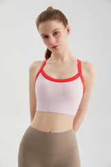 Colorblock Adjustable Sports Bra