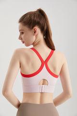 Colorblock Adjustable Sports Bra