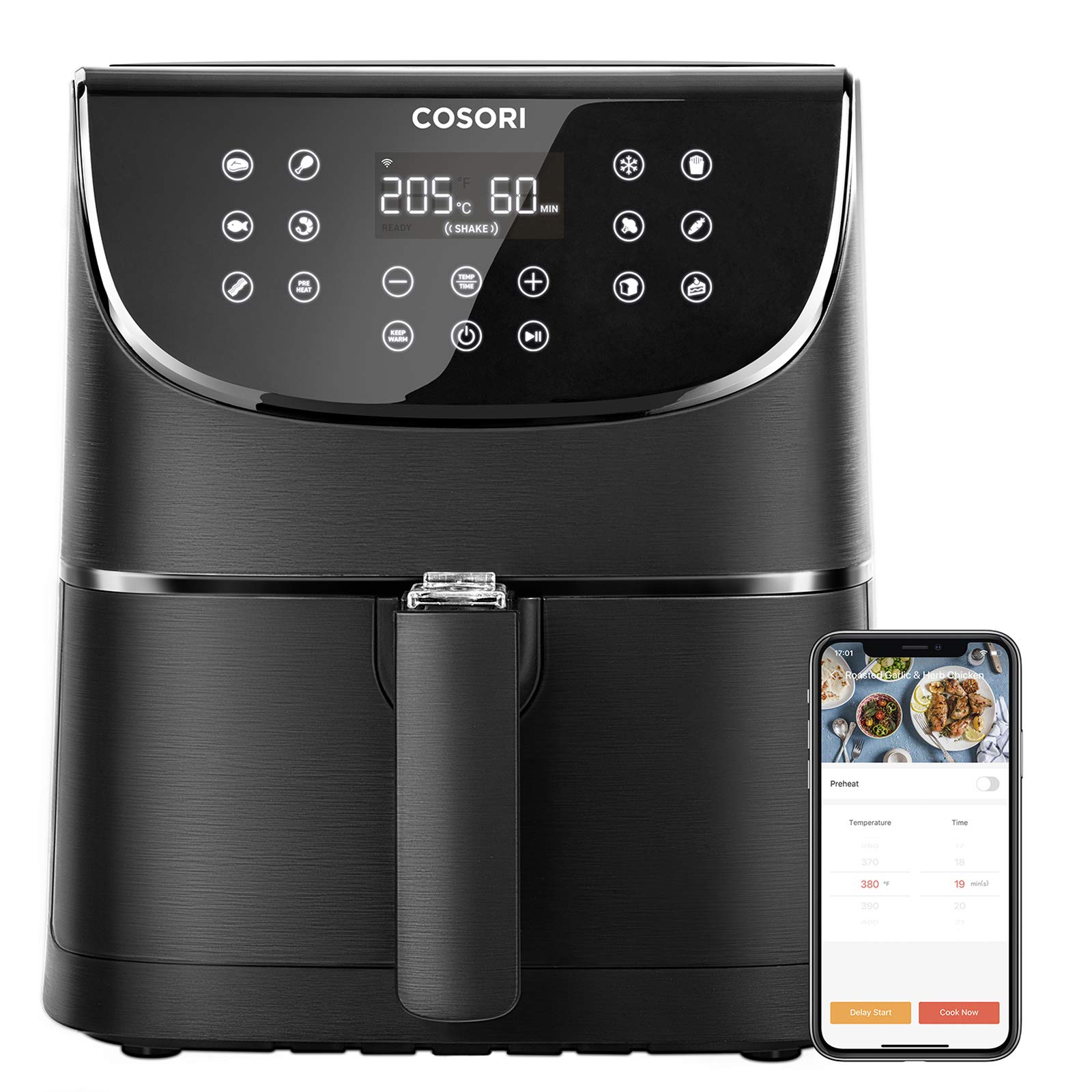 air fryer - size reference comparison | COSORIAF UK