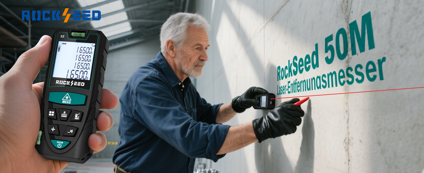 electronic distance meter - in use real-world setting | RCKSDLT UK