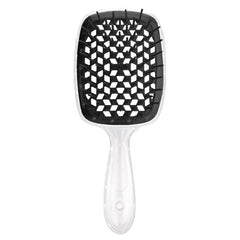 Hair Brush Hollowed-out Scalp Massage Comb ABS Detangling Vent Shower Hair Brush