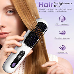 Wireless Portable Straightener Comb