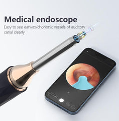 Ear Wax Removal Kit with Camera and Light for iPhone & Android Phones