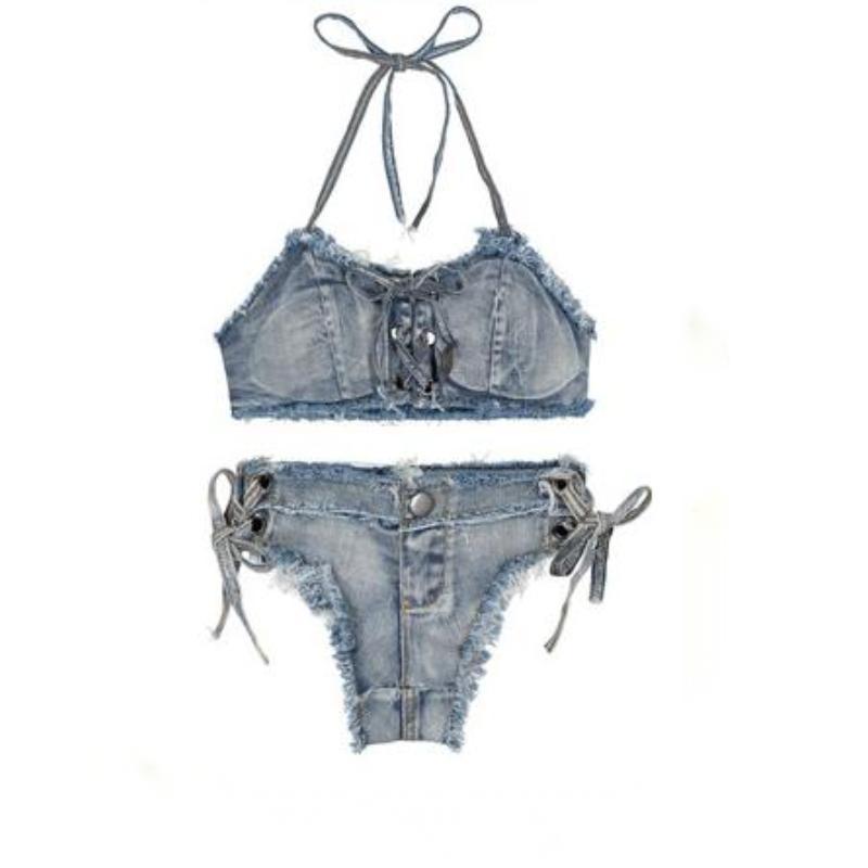 Women Low Rise Cut Off Low Waist Denim Jeans Shorts Mini Hot Pants For Beach Party Clubwear