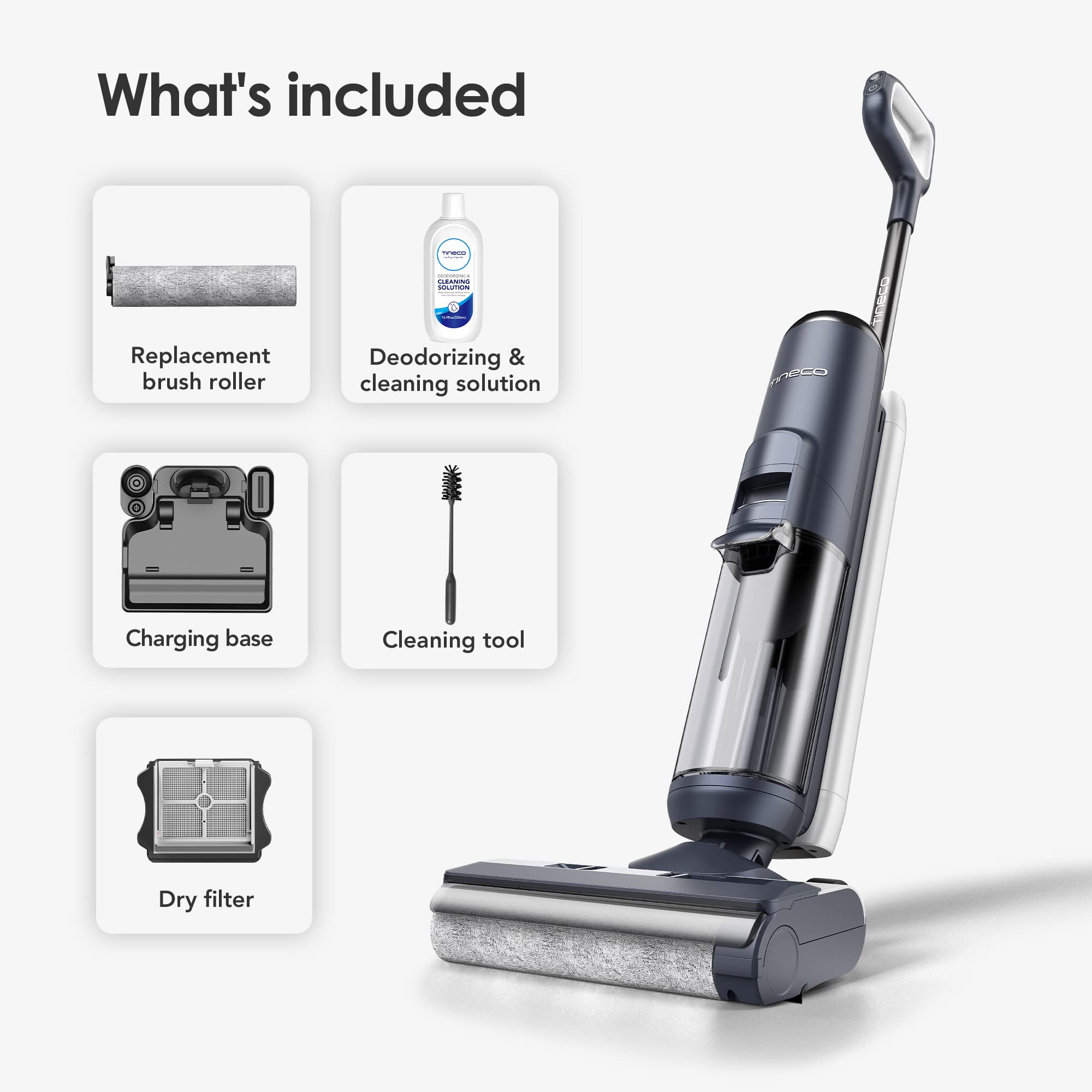 vacuum cleaner - front view product shot | TINECOVAC UK