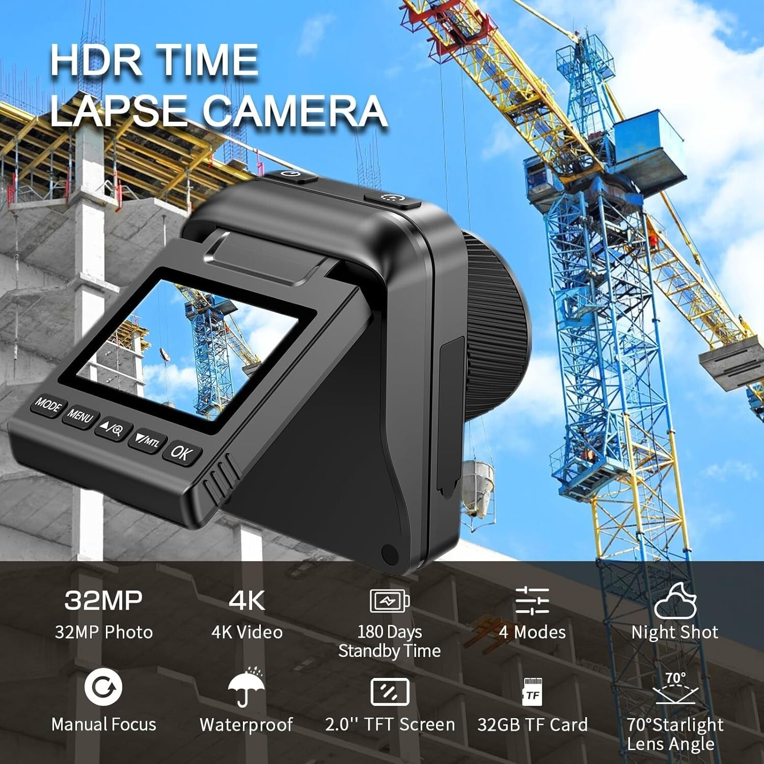 best time lapse camera - in use real-world setting | DSOONACT UK
