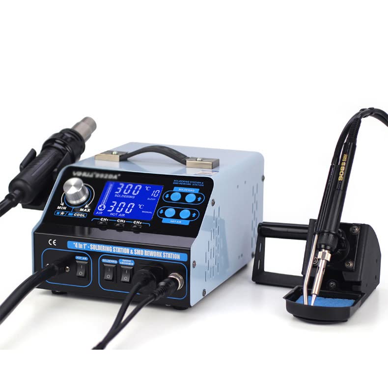 soldering station kit UK - alternate angle side view | PRECIVA UK