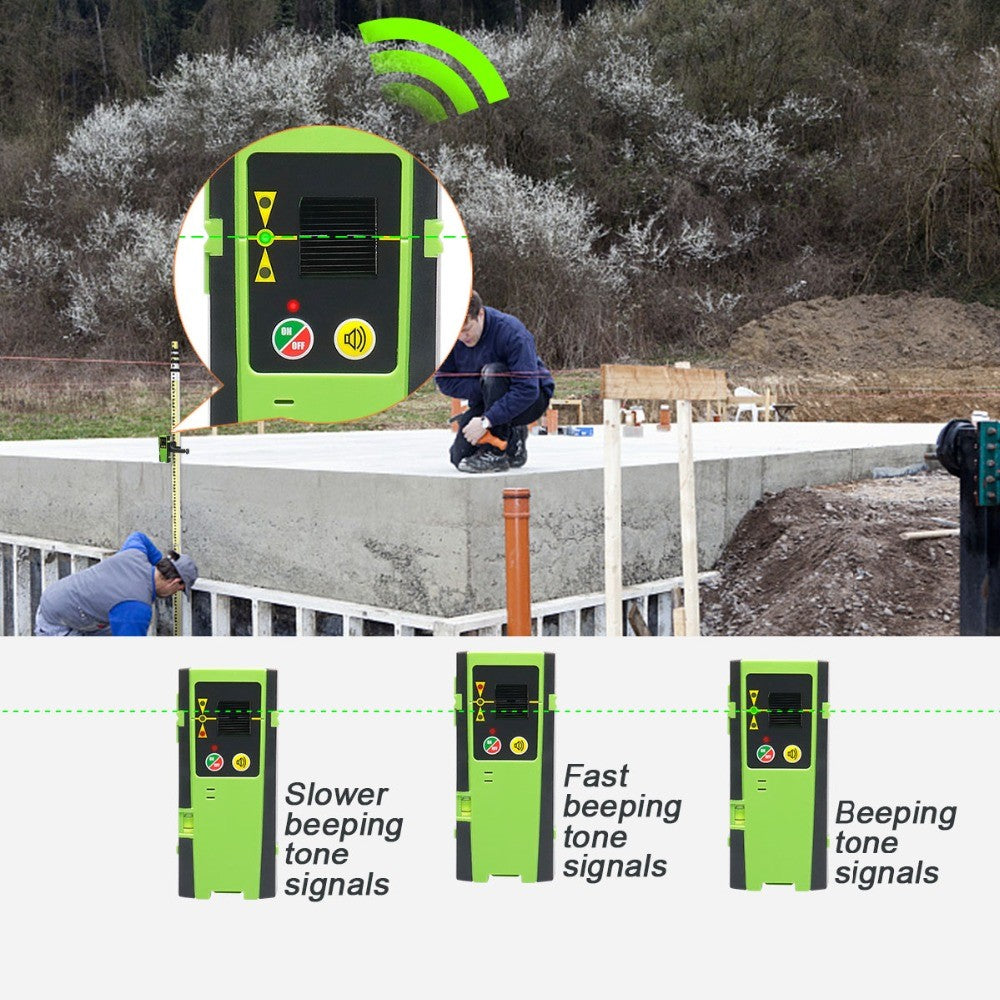 dewalt laser level - in use real-world setting | HUEPARLLAV UK