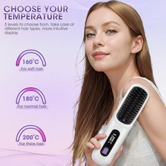 Wireless Portable Straightener Comb