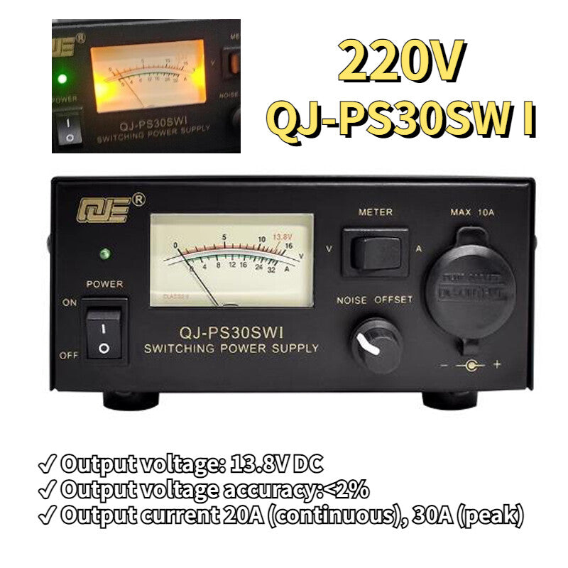 smps vs linear psu radio - alternate angle side view | JAOGAUBENCH UK