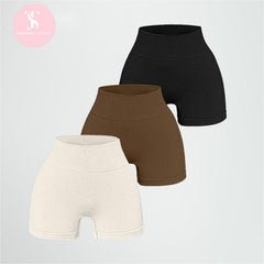 1 or 3 pairs Boltoo High Waist Sport Shorts