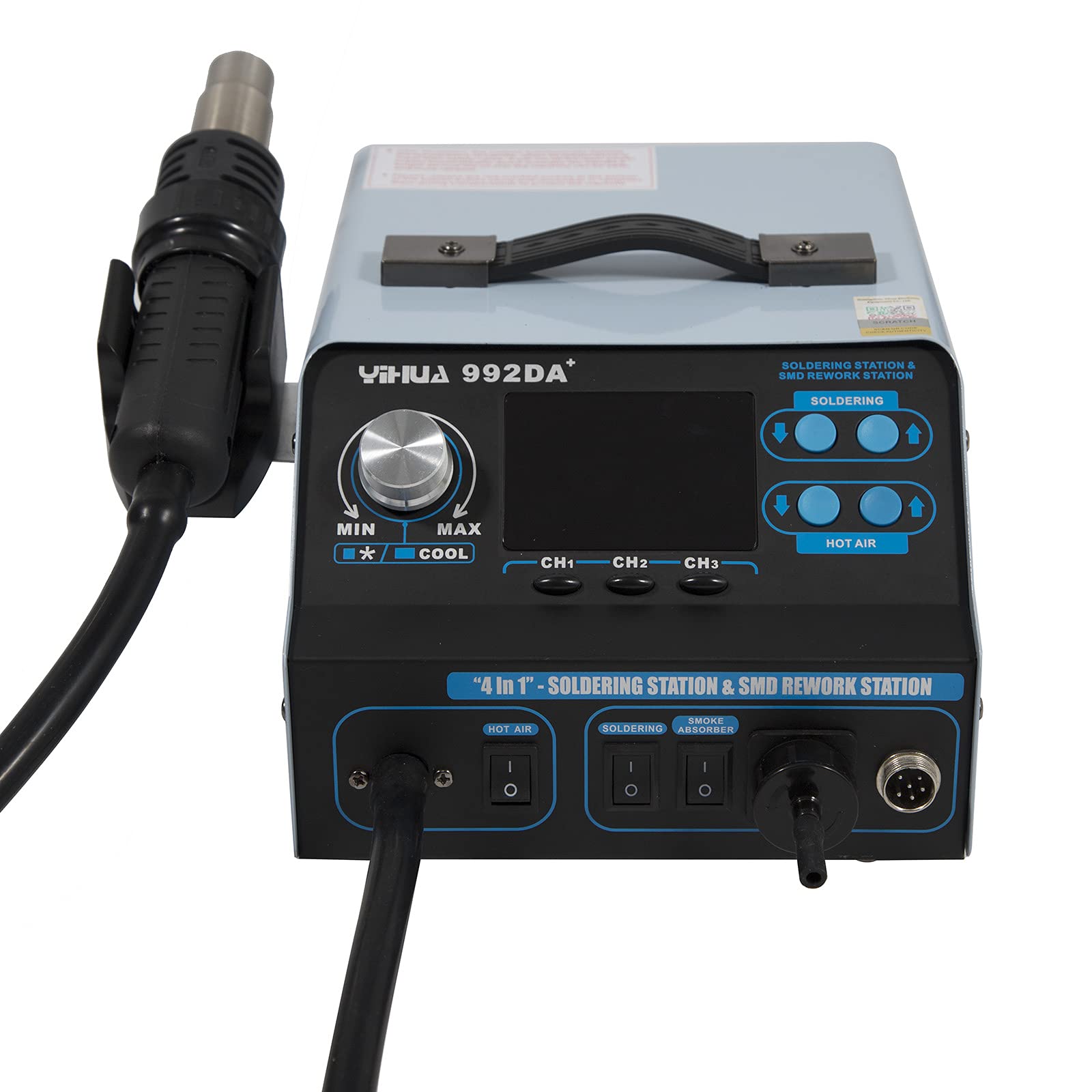 soldering station kit UK - front view product shot | PRECIVA UK
